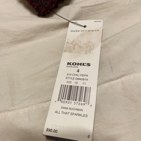 dana buchman Pink And Black Tweed jacket size 4. - Picture 5 of 5